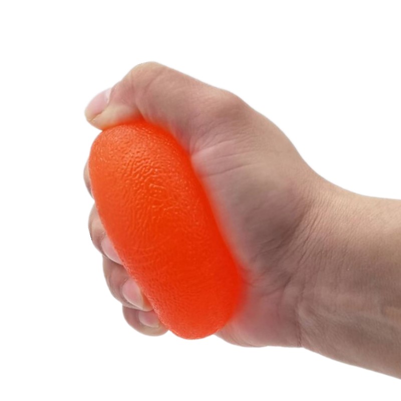 大号握力球鹅蛋型手指康复训练老人手捏弹力球手部锻炼器材