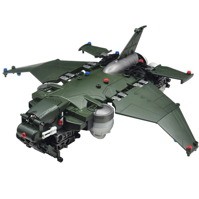 RIHIO无限深远1:60万能拼MM004-空鲎运输机&陆鲎机甲拼装玩具模型