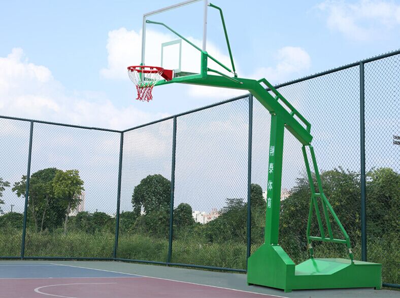 广西标准成人篮球架 凹箱仿液压可移动篮球架 可上门安装