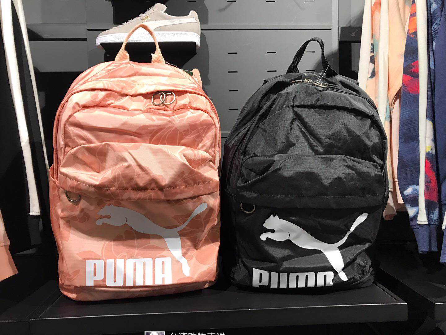 台湾代购Puma 彪马 新款男女限量后背包情侣双肩背包休闲书包